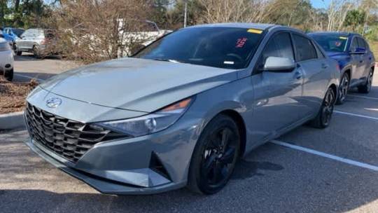 2022 Hyundai Elantra Hybrid Blue — Sedan — 45,535 mi — New Port Richey, FL