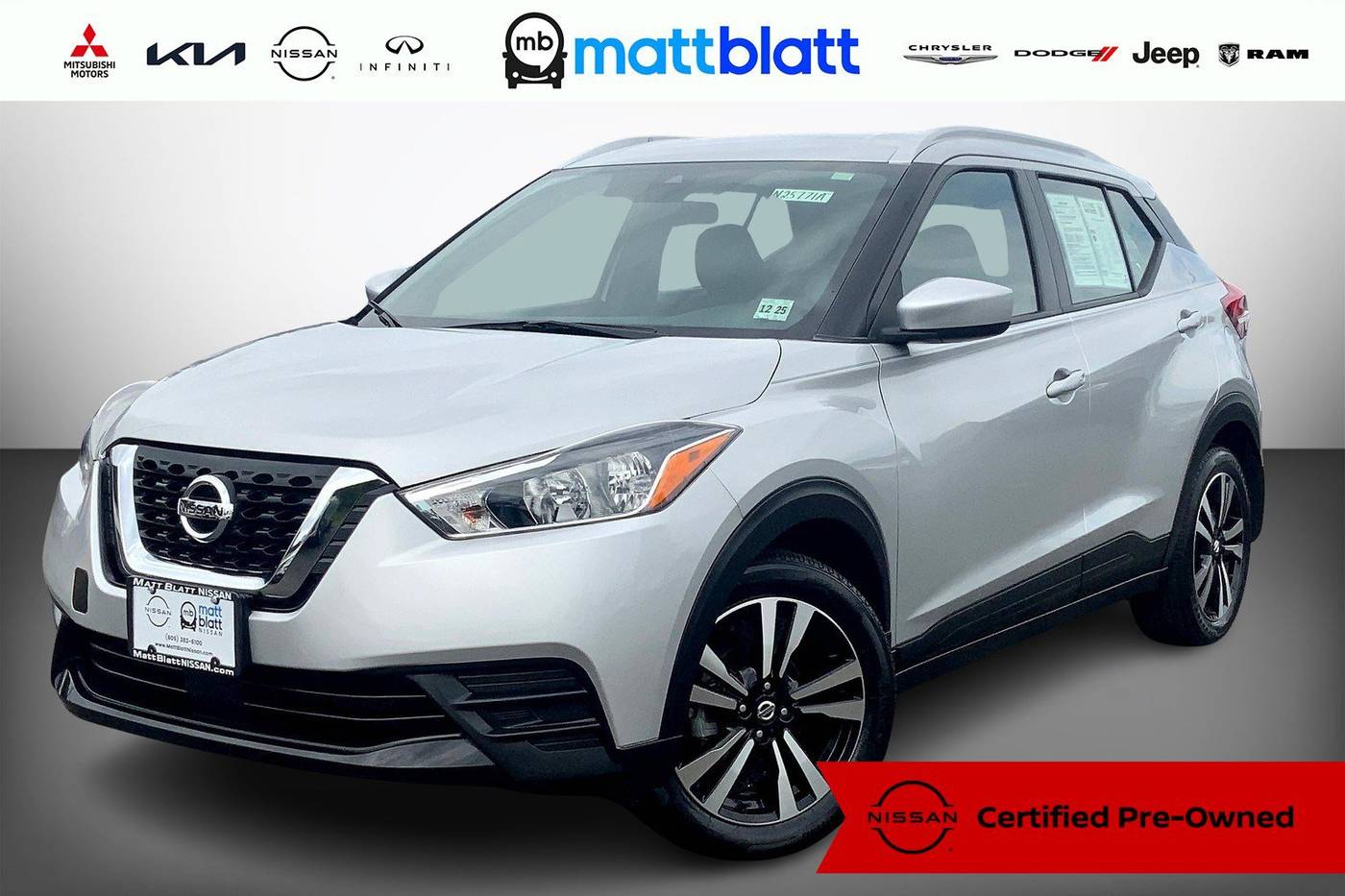 2020 Nissan Kicks SV — SUV — 9,341 mi — Egg Harbor Township, NJ