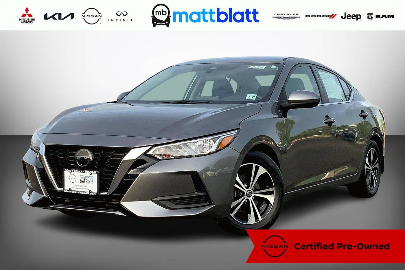 2022 Nissan Sentra SV — Sedan — 31,850 mi — Egg Harbor Township, NJ