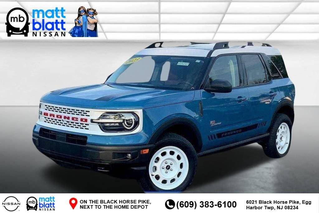 2023 Ford Bronco Sport Heritage Limited — SUV — 25,277 mi — Egg Harbor Township, NJ