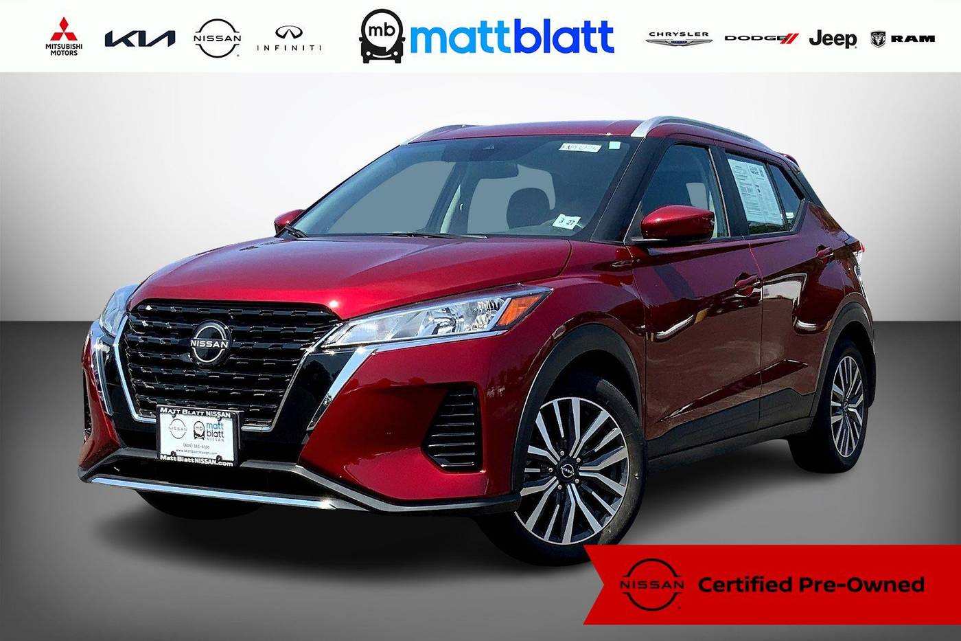 2022 Nissan Kicks SV — SUV — 13,358 mi — Egg Harbor Township, NJ
