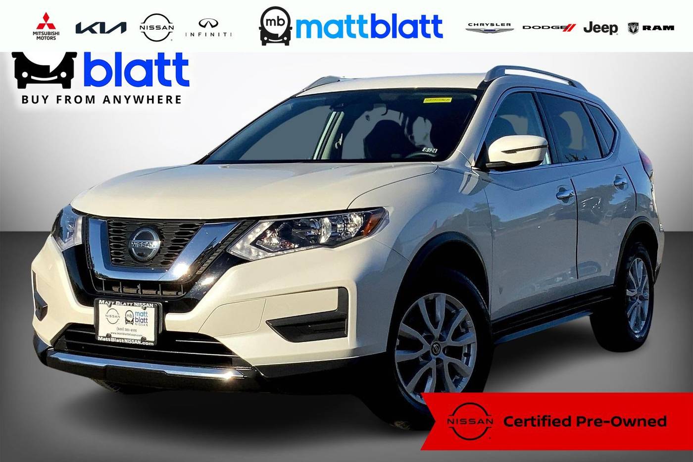 2019 Nissan Rogue SV — SUV — 63,555 mi — Egg Harbor Township, NJ