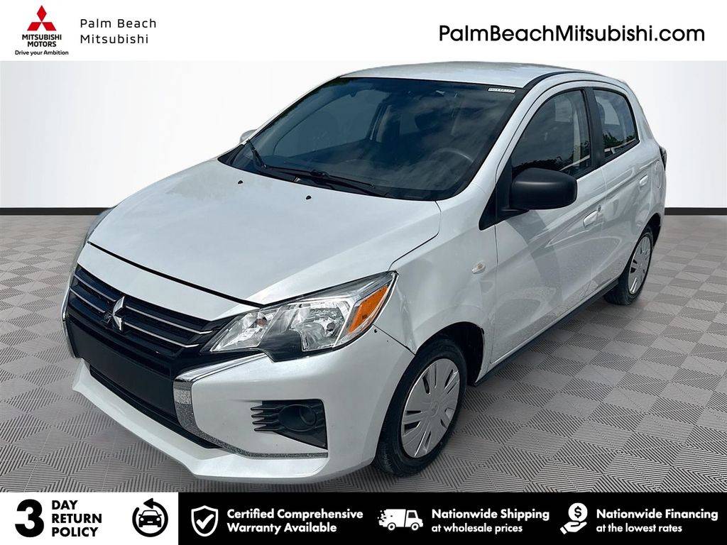 2024 Mitsubishi Mirage ES — Hatchback — 22,640 mi — West Palm Beach, FL