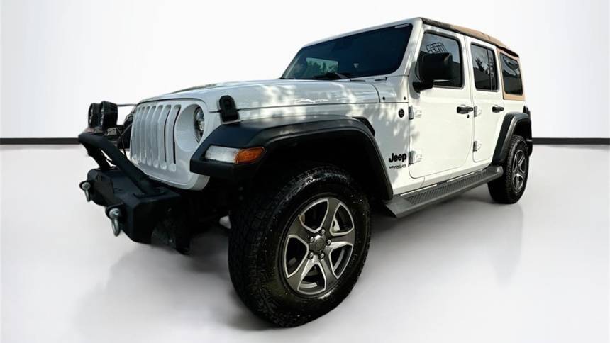 2020 Jeep Wrangler Black and Tan — SUV — 41,100 mi — West Palm Beach, FL