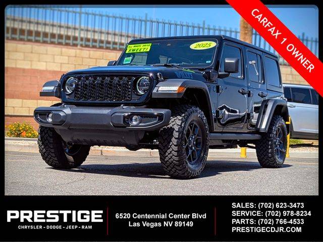 2025 Jeep Wrangler Willys — SUV — 5,325 mi — Las Vegas, NV