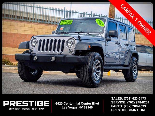 2018 Jeep Wrangler Sport — SUV — 75,531 mi — Las Vegas, NV