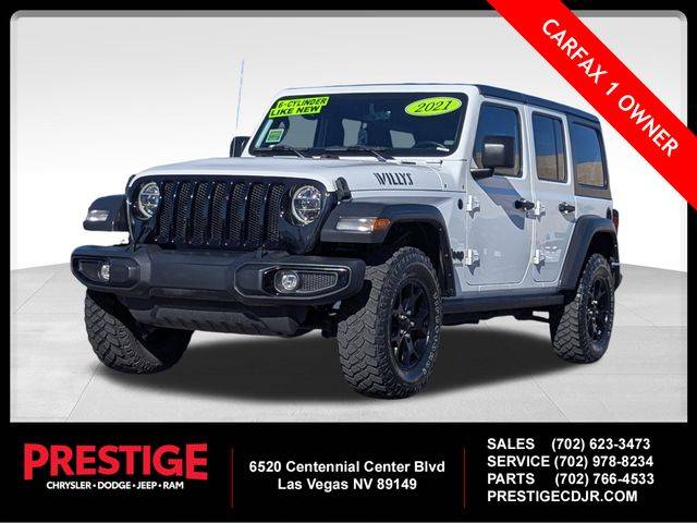2021 Jeep Wrangler Willys — SUV — 40,128 mi — Las Vegas, NV