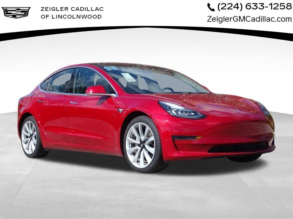 2018 Tesla Model 3 Long Range — Sedan — 43,334 mi — Lincolnwood, IL