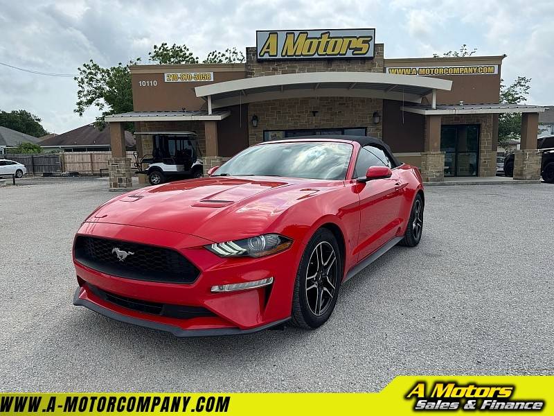 2019 Ford Mustang EcoBoost Premium — Convertible — 126,514 mi — San Antonio, TX