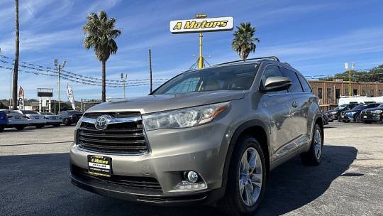 2015 Toyota Highlander Limited Platinum — SUV — 78,843 mi — San Antonio, TX