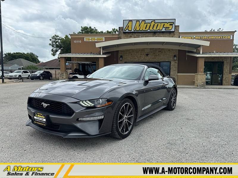 2019 Ford Mustang EcoBoost — Convertible — 120,738 mi — San Antonio, TX