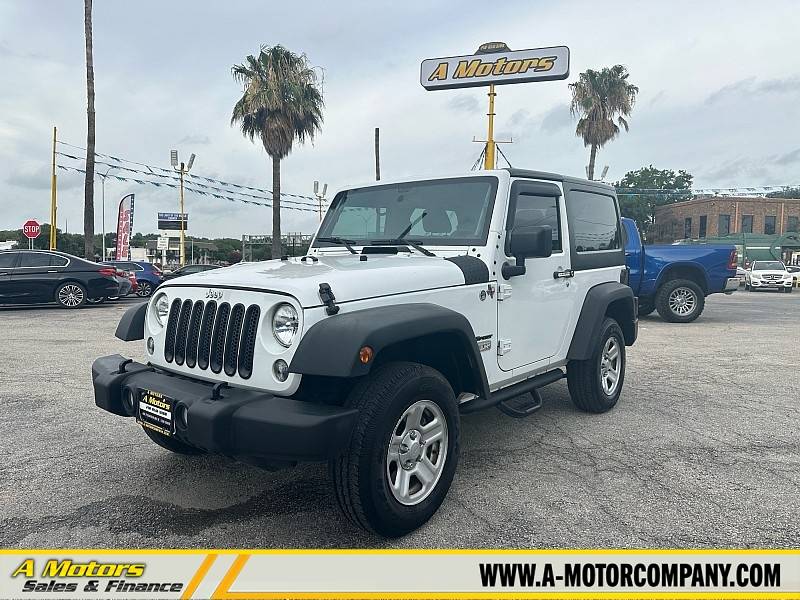 2018 Jeep Wrangler Sport — SUV — 102,296 mi — San Antonio, TX