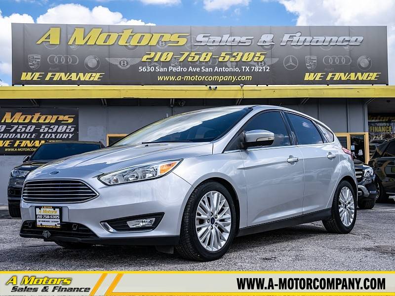 2017 Ford Focus Titanium — Hatchback — 84,725 mi — San Antonio, TX