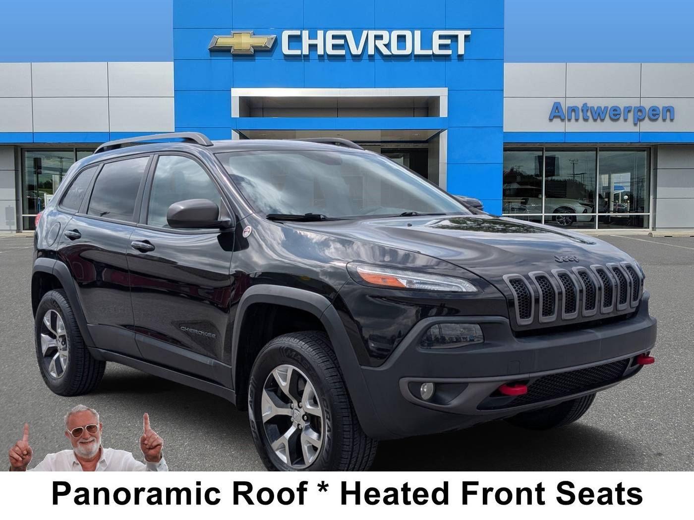 2015 Jeep Cherokee Trailhawk — SUV — 136,405 mi — Eldersburg, MD