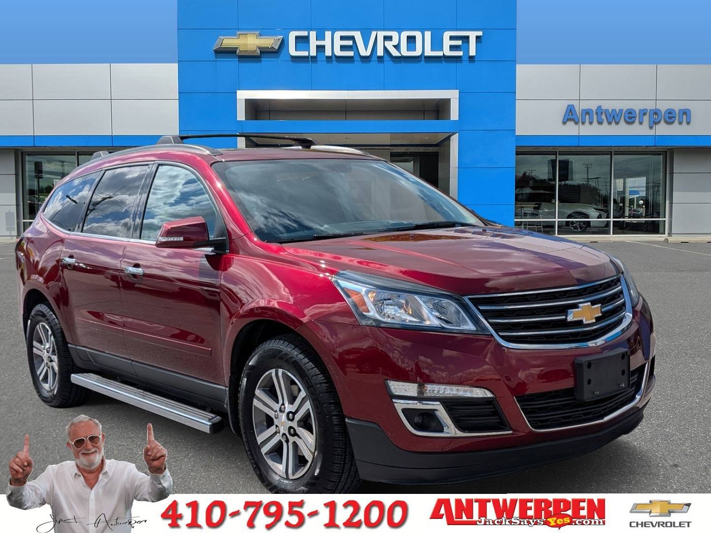 2017 Chevrolet Traverse LT — SUV — 60,689 mi — Eldersburg, MD