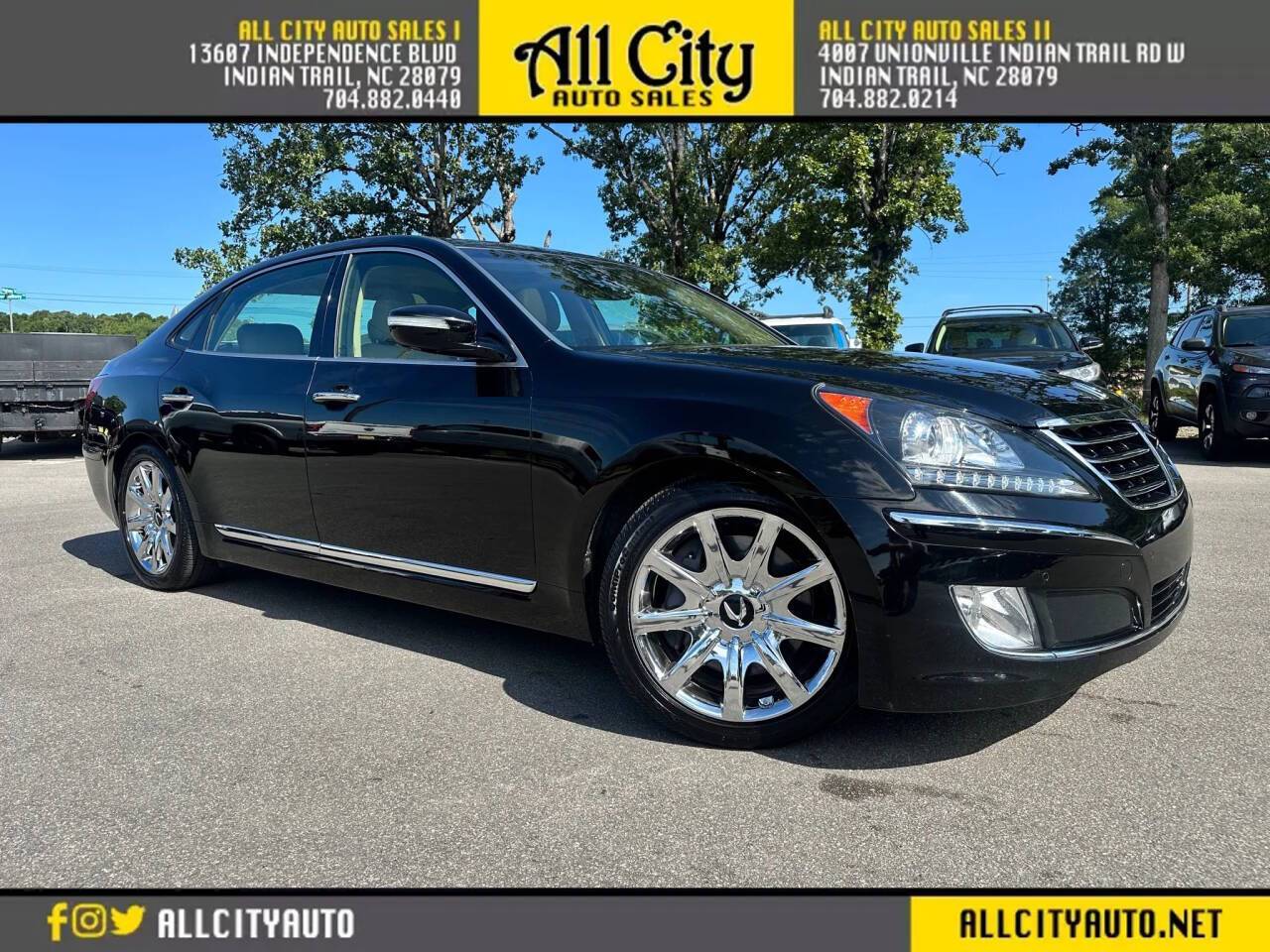 2012 Hyundai Equus Ultimate — Sedan — 55,803 mi — Indian Trail, NC