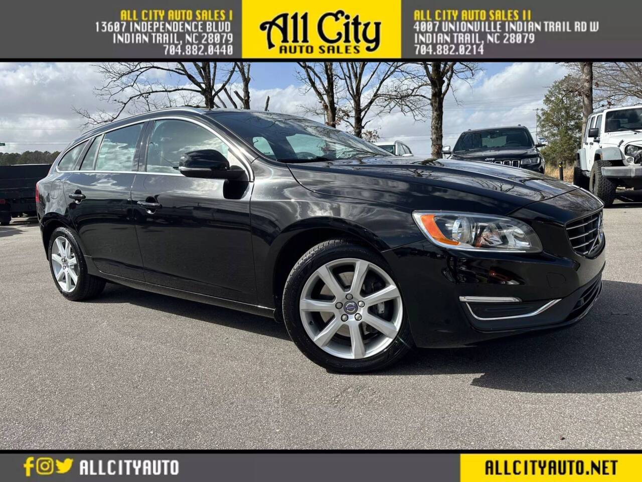 2016 Volvo V60 T5 Premier — Wagon — 75,734 mi — Indian Trail, NC