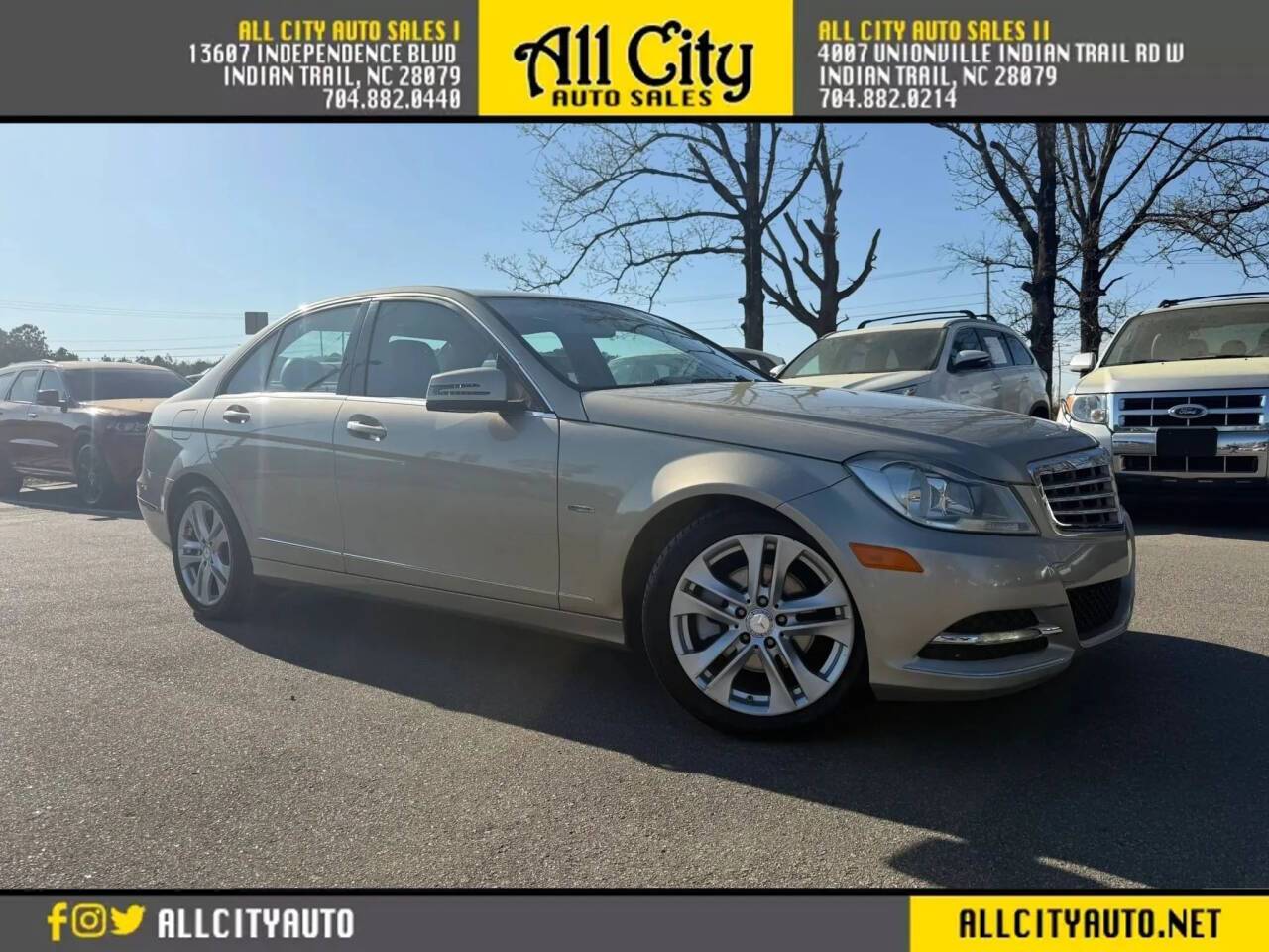 2012 Mercedes-Benz C-Class C 250 — Sedan — 107,798 mi — Indian Trail, NC