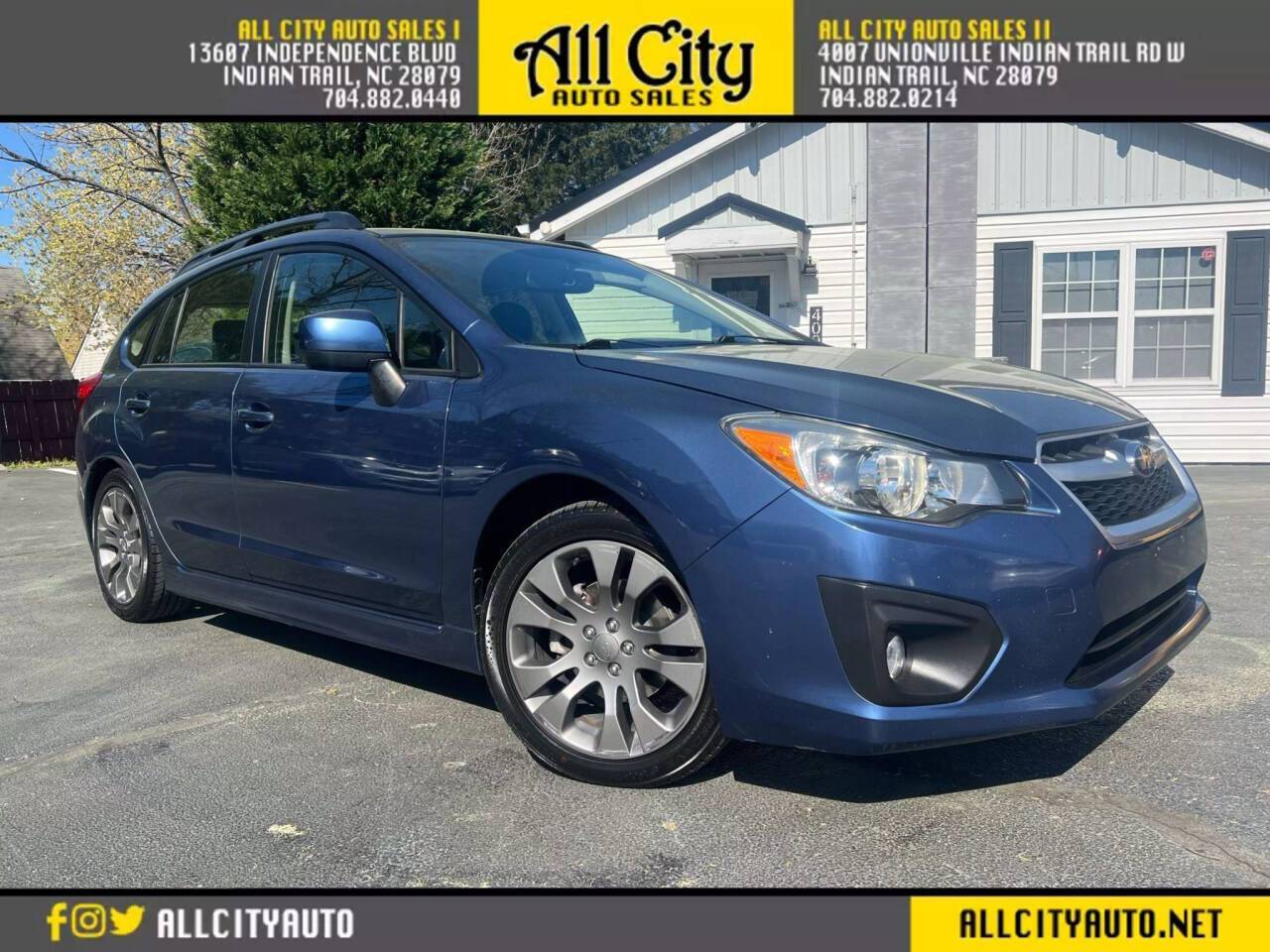 2013 Subaru Impreza 2.0i Sport Premium — Wagon — 122,355 mi — Indian Trail, NC