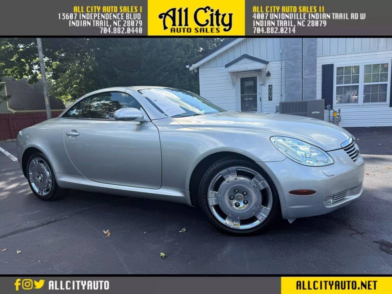 2004 Lexus SC SC 430 — Convertible — 163,289 mi — Indian Trail, NC