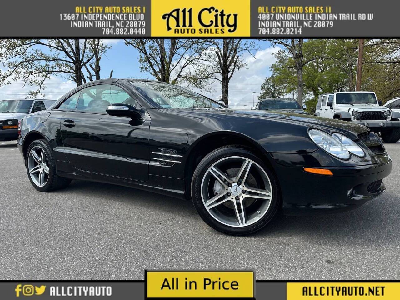 2006 Mercedes-Benz SL SL 500 — Convertible — 93,984 mi — Indian Trail, NC