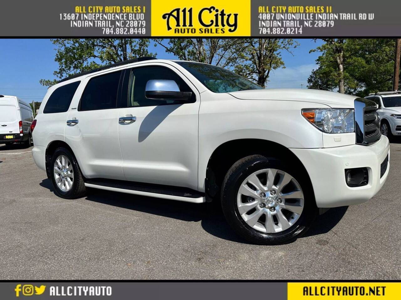 2012 Toyota Sequoia Platinum — SUV — 158,054 mi — Indian Trail, NC