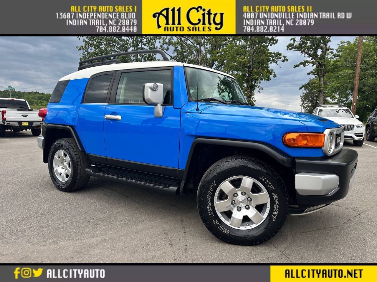 2007 Toyota FJ Cruiser Base — SUV — 153,480 mi — Indian Trail, NC