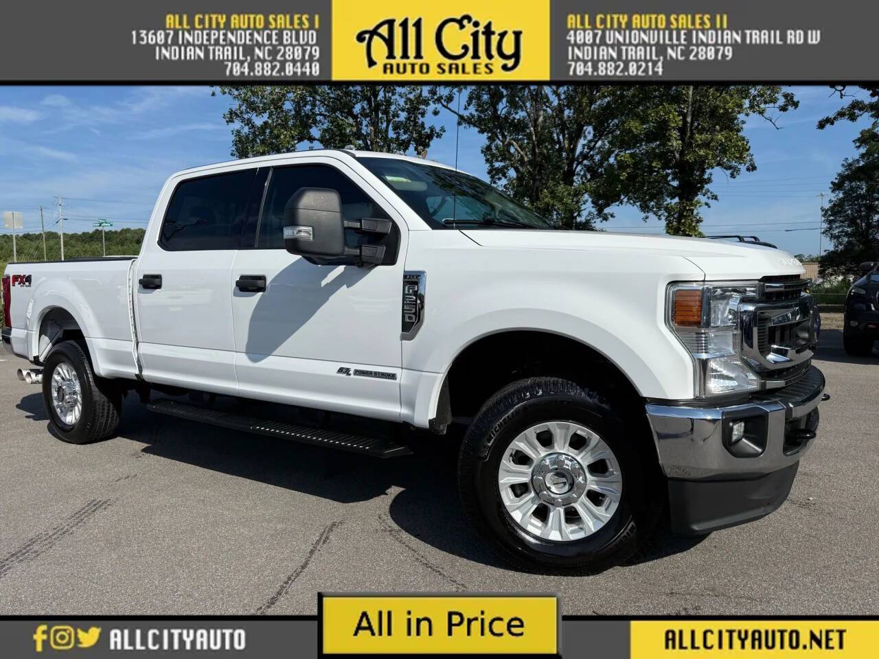 2021 Ford Super Duty F-250 XLT — Pickup Truck — 110,536 mi — Indian Trail, NC