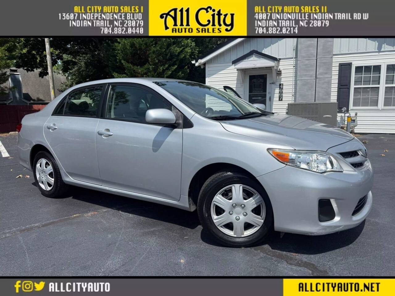2011 Toyota Corolla LE — Sedan — 73,006 mi — Indian Trail, NC