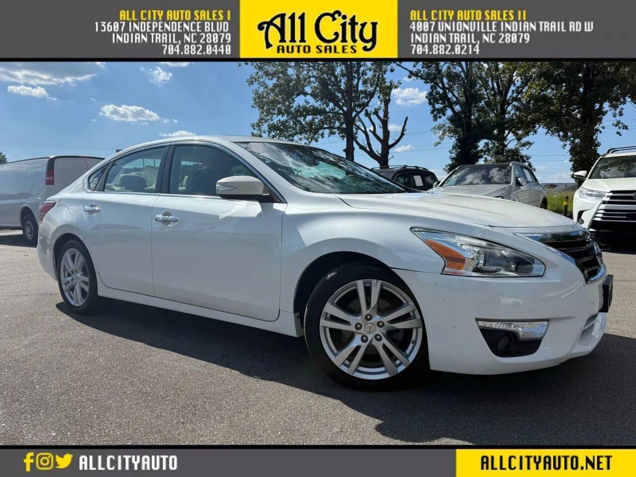 2013 Nissan Altima 3.5 SL — Sedan — 56,649 mi — Indian Trail, NC