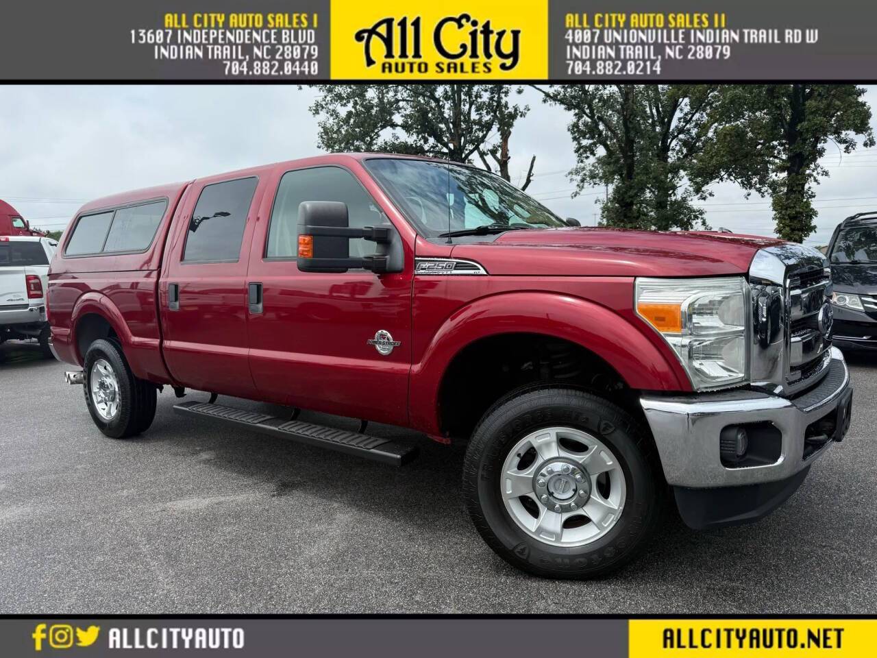 2015 Ford Super Duty F-250 XLT — Pickup Truck — 202,733 mi — Indian Trail, NC