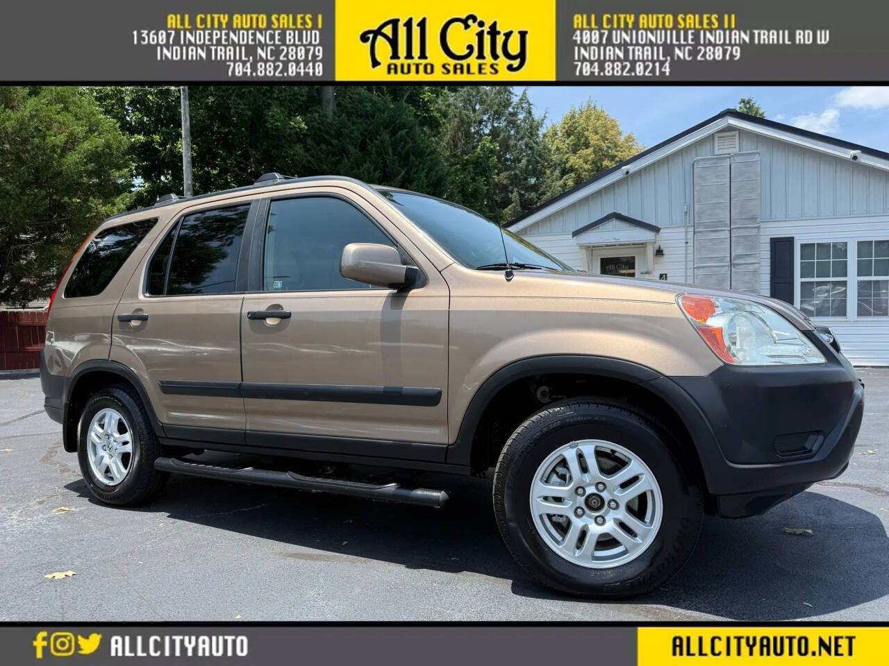 2002 Honda CR-V EX — SUV — 81,665 mi — Indian Trail, NC