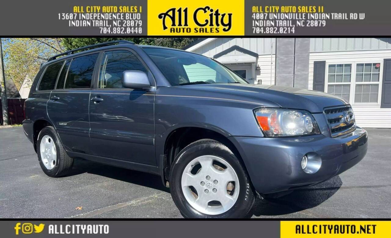 2006 Toyota Highlander Limited — SUV — 172,067 mi — Indian Trail, NC