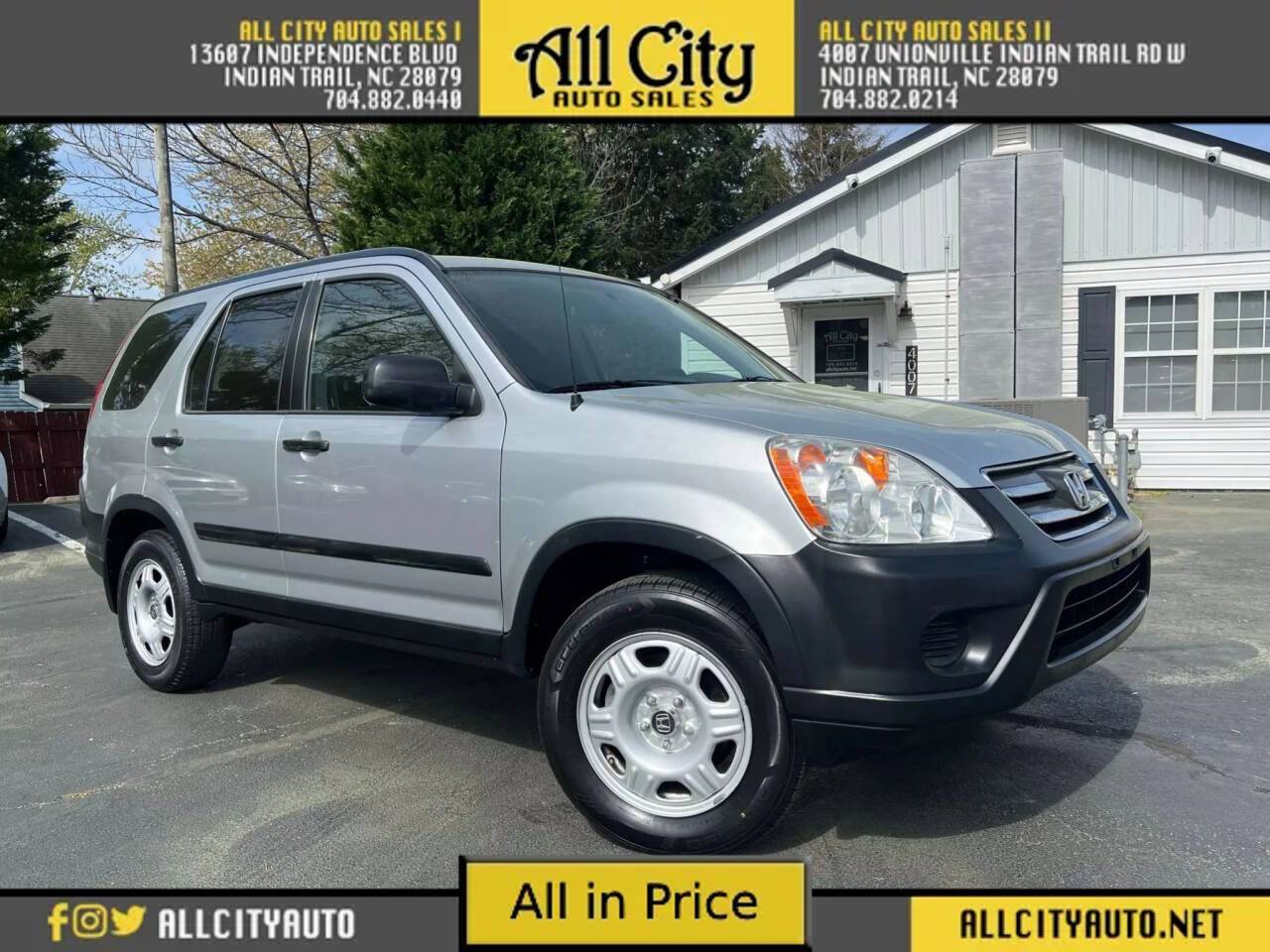 2005 Honda CR-V LX — SUV — 135,173 mi — Indian Trail, NC