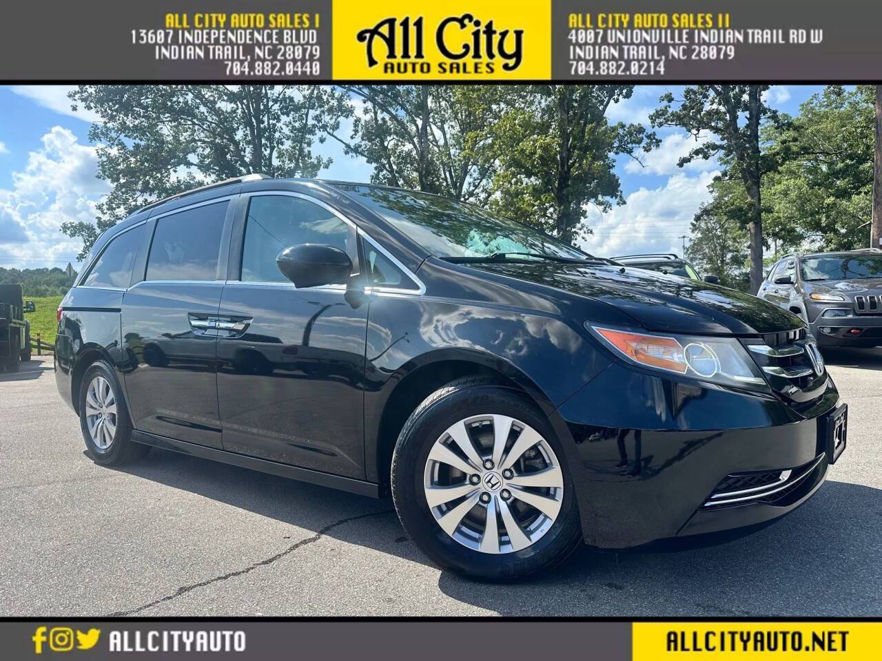 2016 Honda Odyssey EX-L — Minivan — 160,159 mi — Indian Trail, NC