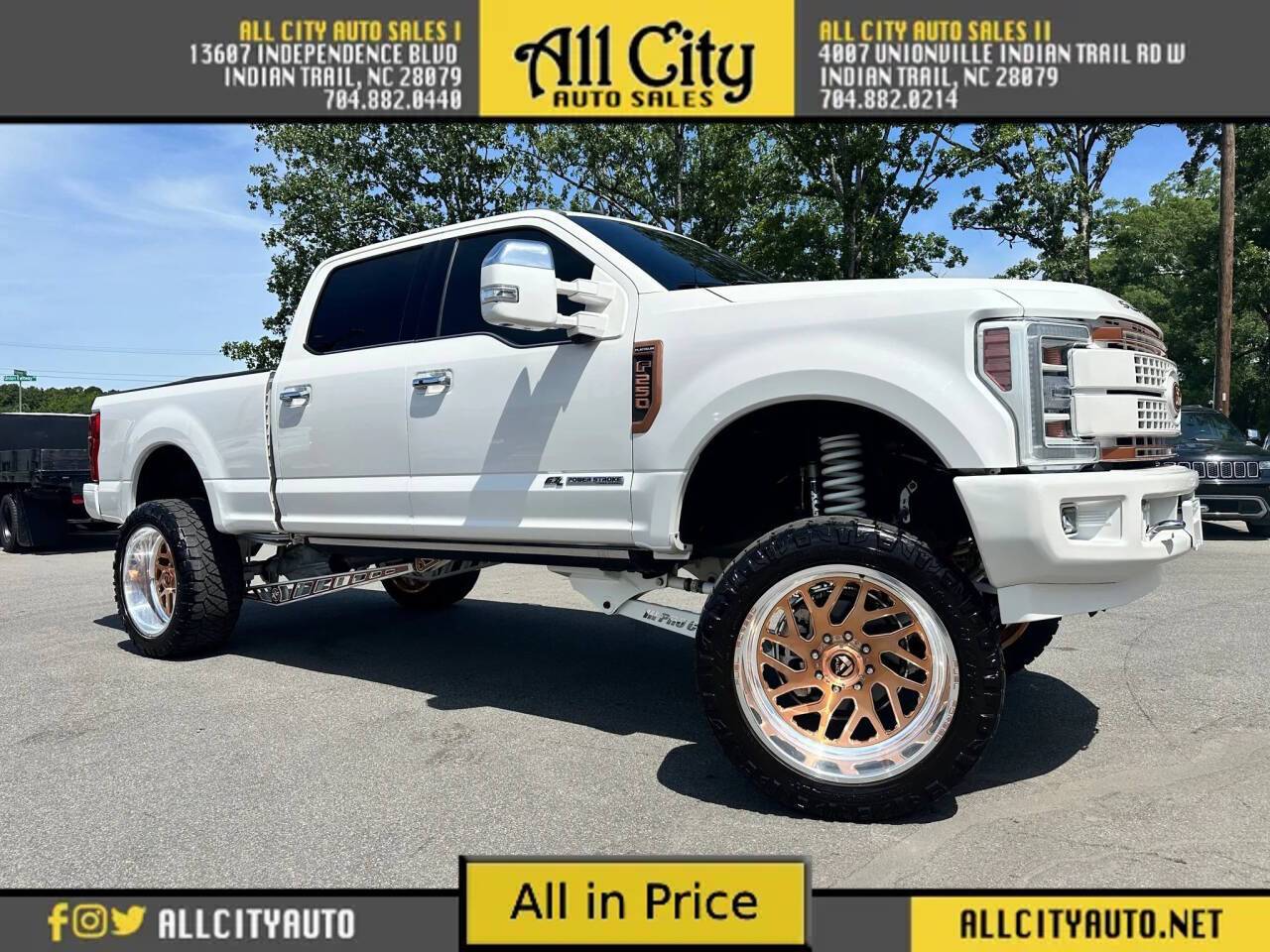 2019 Ford Super Duty F-250 Platinum — Pickup Truck — 82,527 mi — Indian Trail, NC