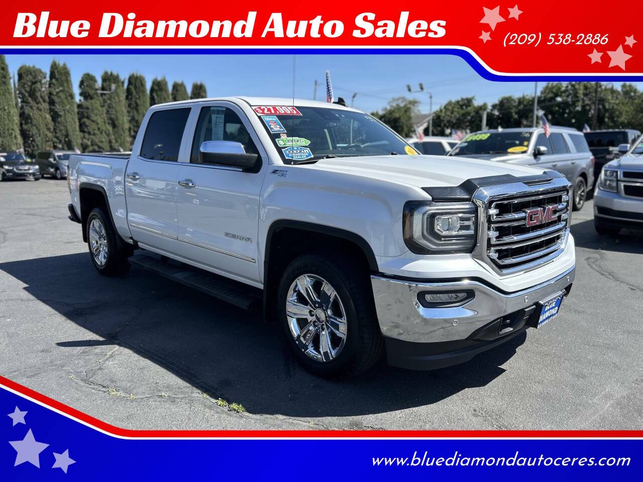 2018 GMC Sierra 1500 SLT — Pickup Truck — 112,280 mi — Ceres, CA