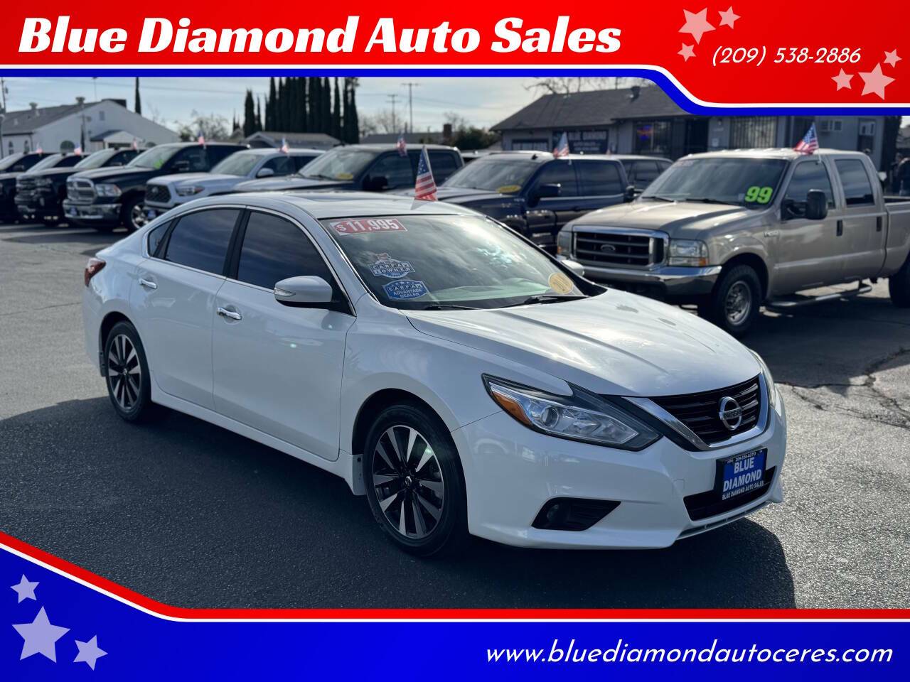 2018 Nissan Altima 2.5 SV — Sedan — 104,596 mi — Ceres, CA