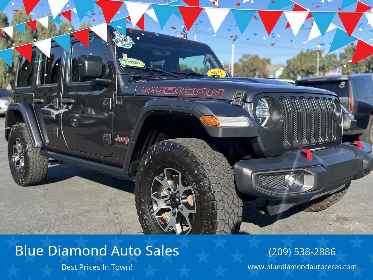 2021 Jeep Wrangler Rubicon — SUV — 103,067 mi — Ceres, CA
