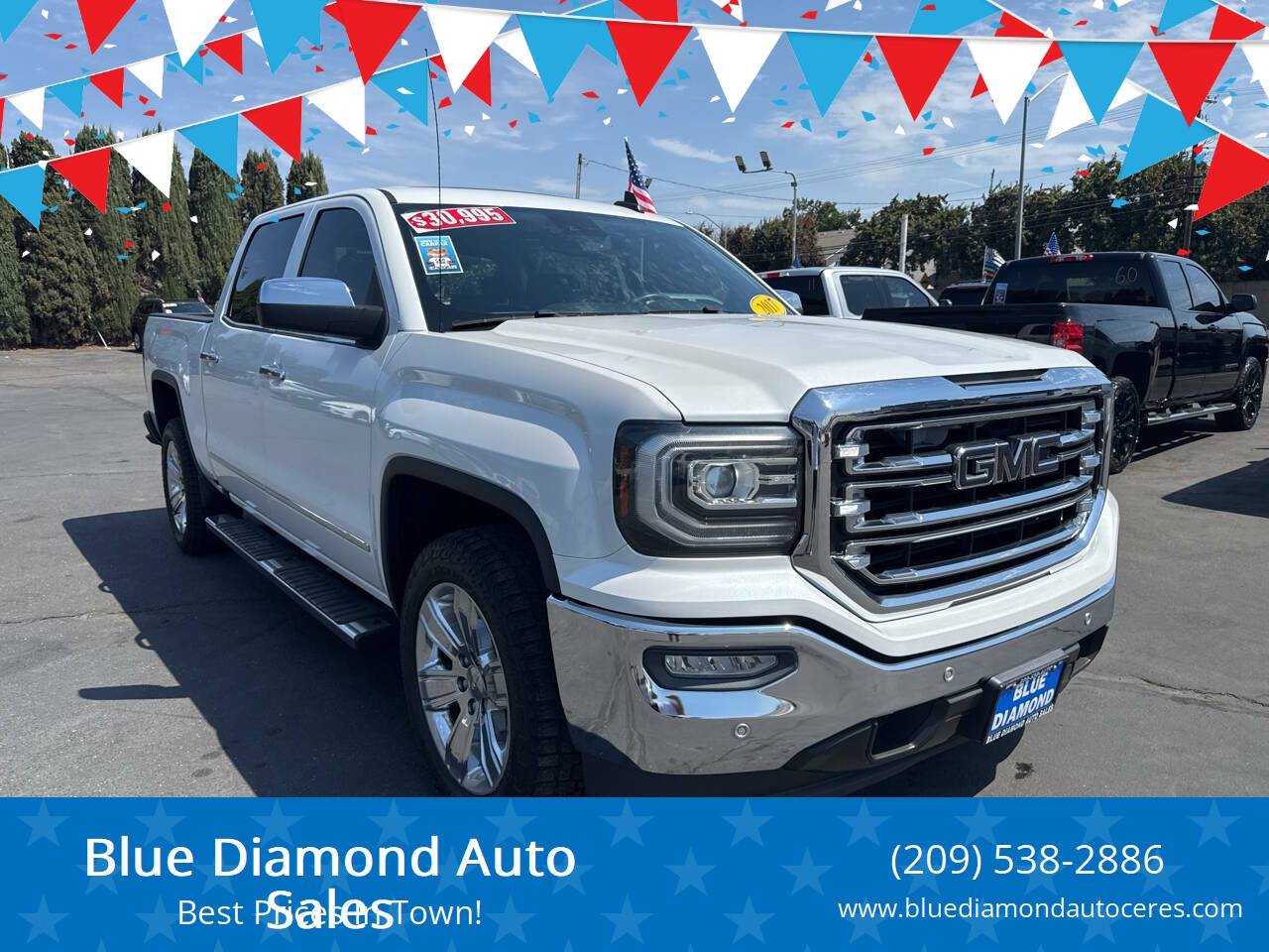 2017 GMC Sierra 1500 SLT — Pickup Truck — 71,208 mi — Ceres, CA