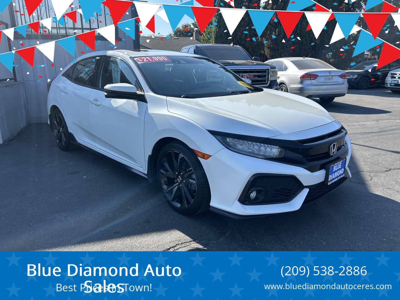 2019 Honda Civic Sport Touring — Hatchback — 81,721 mi — Ceres, CA