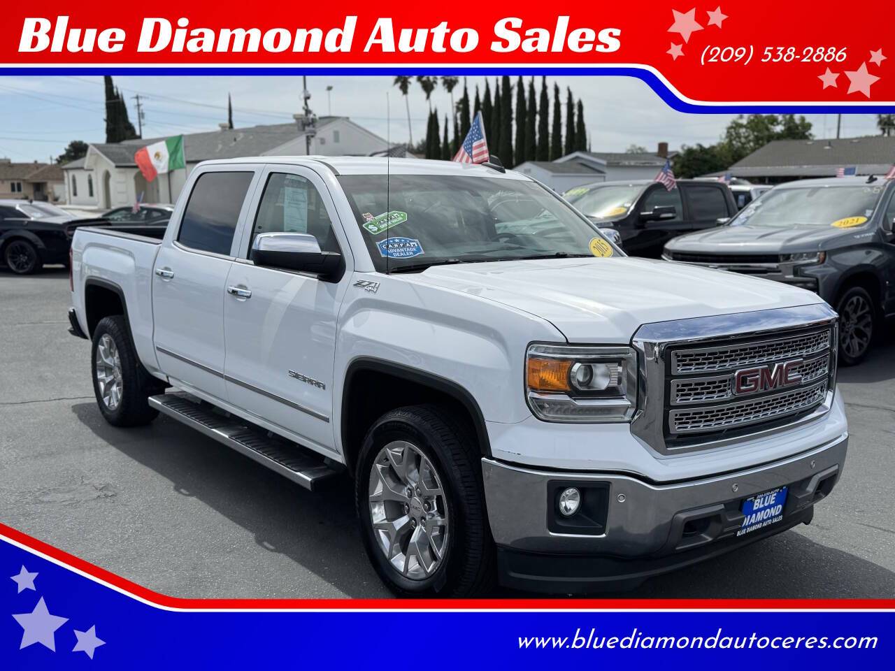 2015 GMC Sierra 1500 SLT — Pickup Truck — 132,612 mi — Ceres, CA