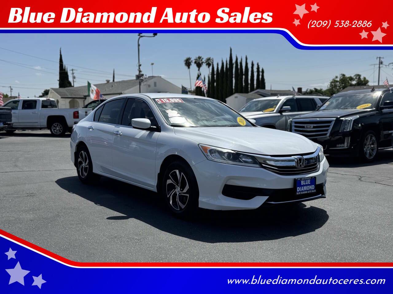2016 Honda Accord LX — Sedan — 94,579 mi — Ceres, CA