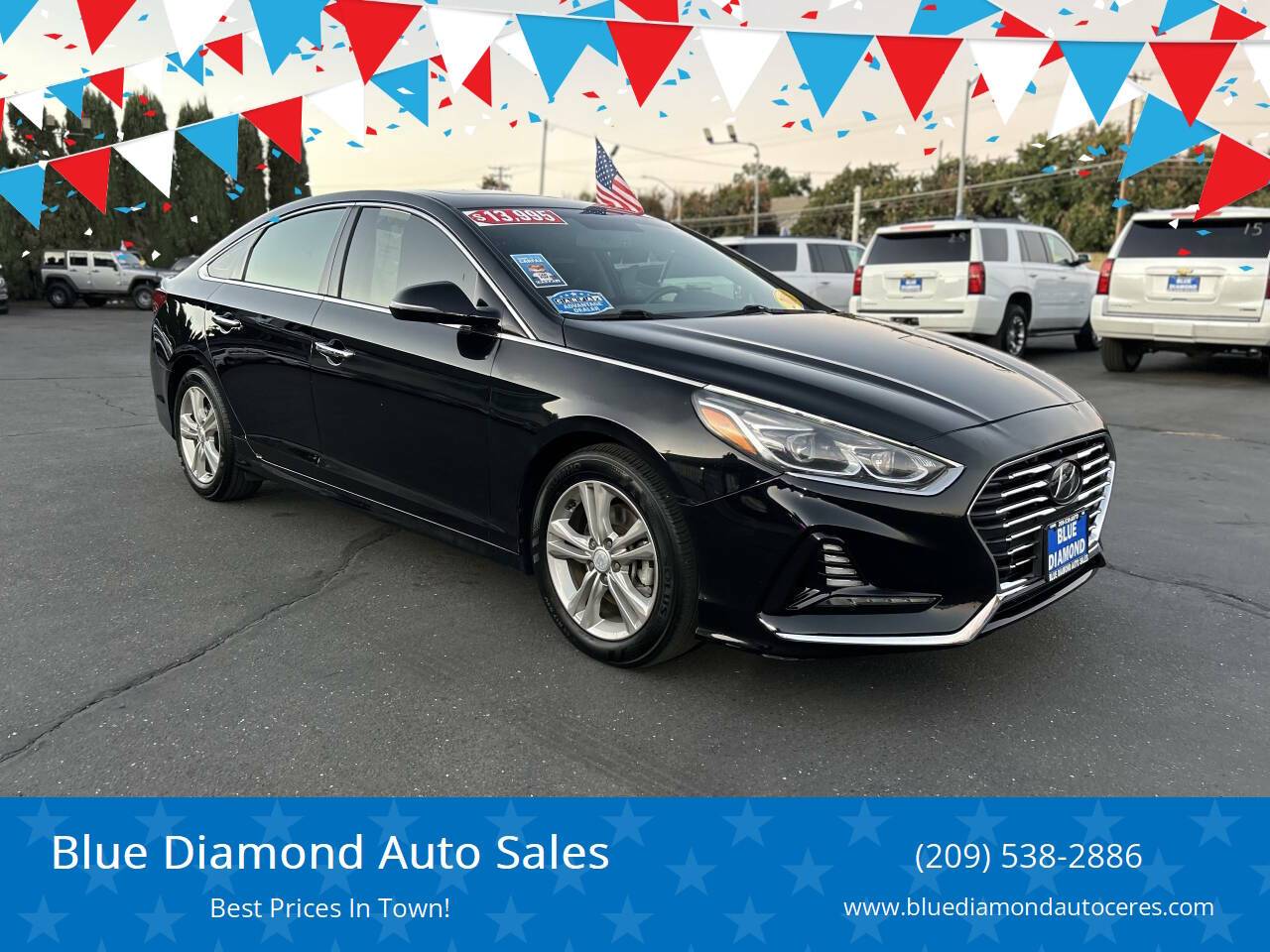 2018 Hyundai Sonata Limited — Sedan — 71,266 mi — Ceres, CA