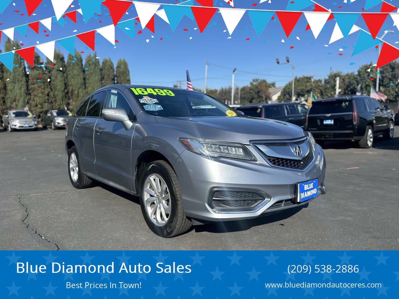 2016 Acura RDX Base — SUV — 84,513 mi — Ceres, CA
