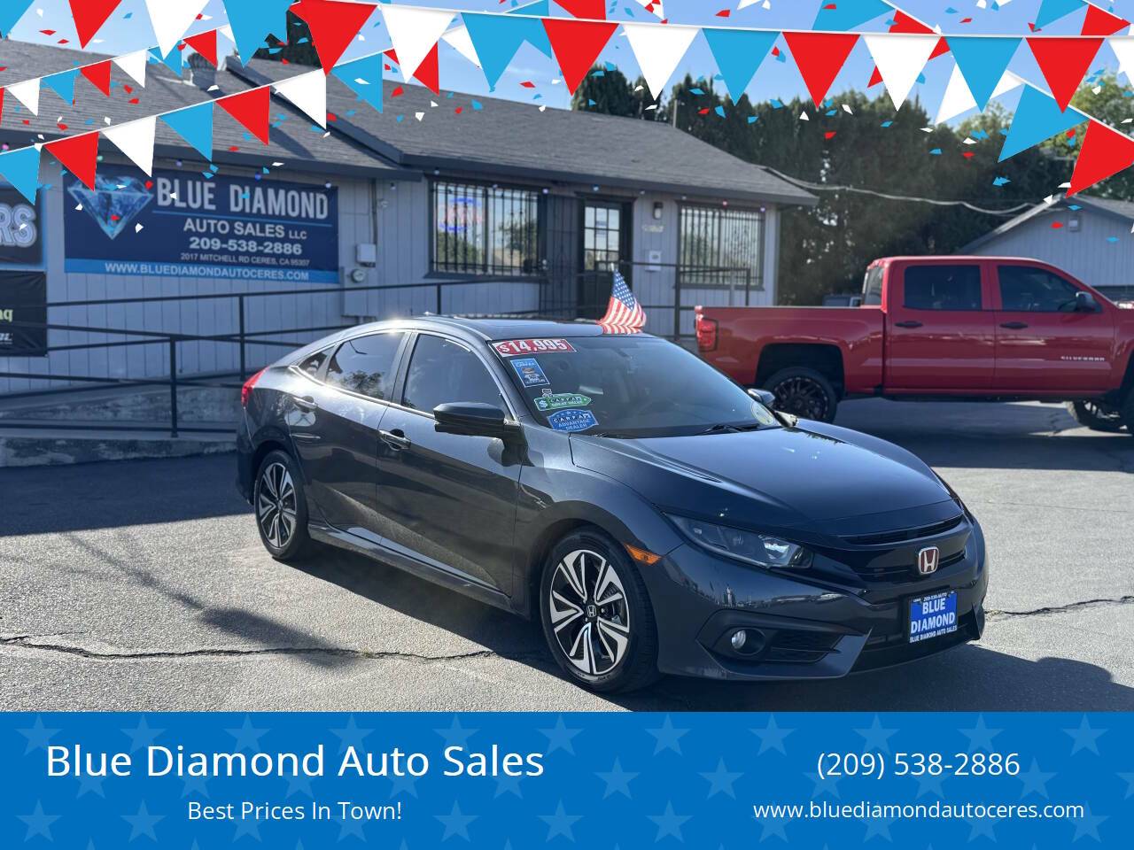2016 Honda Civic EX-T — Sedan — 117,745 mi — Ceres, CA