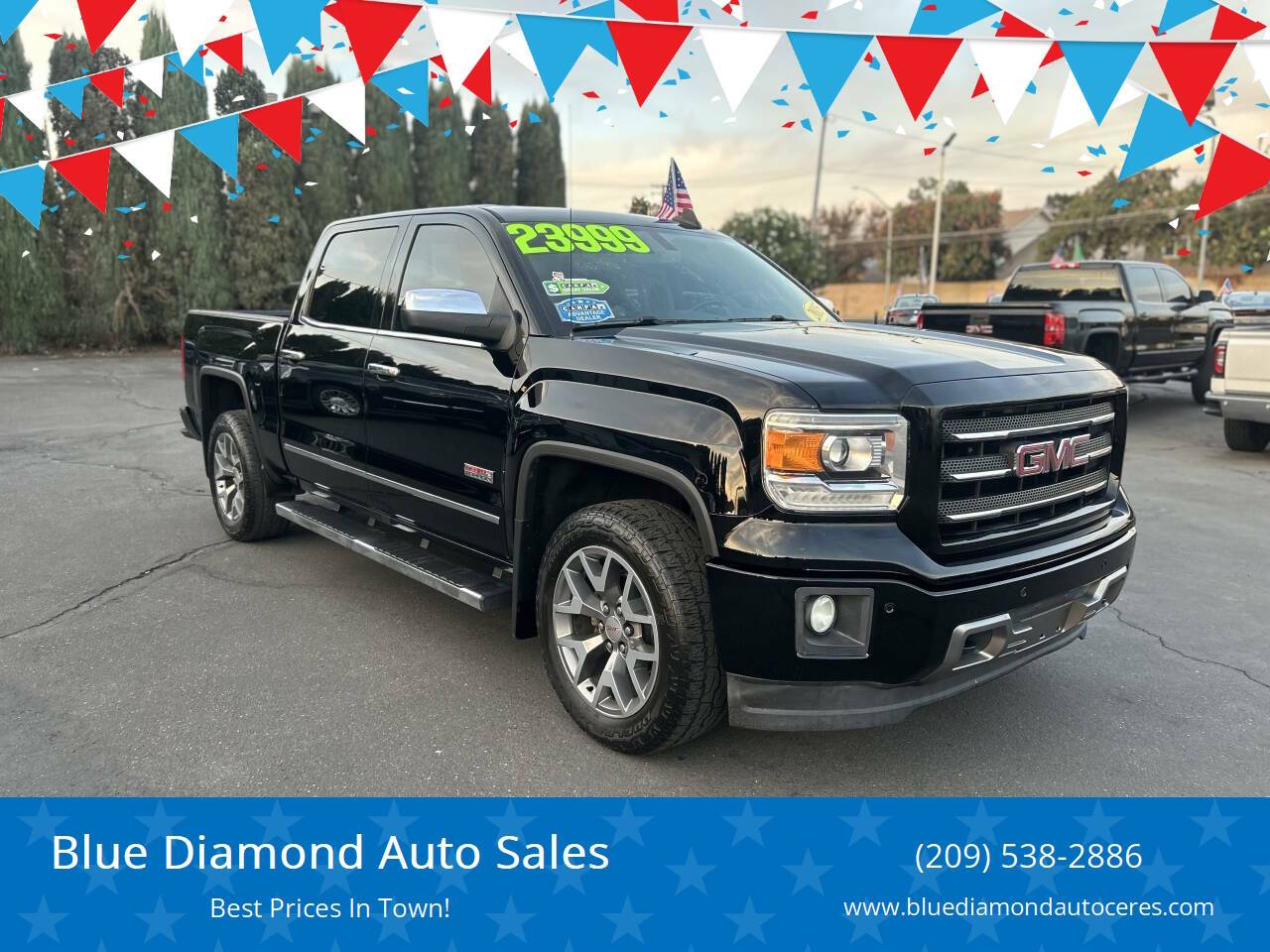 2015 GMC Sierra 1500 SLT — Pickup Truck — 126,131 mi — Ceres, CA
