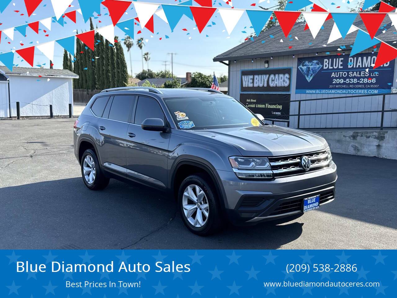 2018 Volkswagen Atlas Launch Edition — SUV — 118,820 mi — Ceres, CA