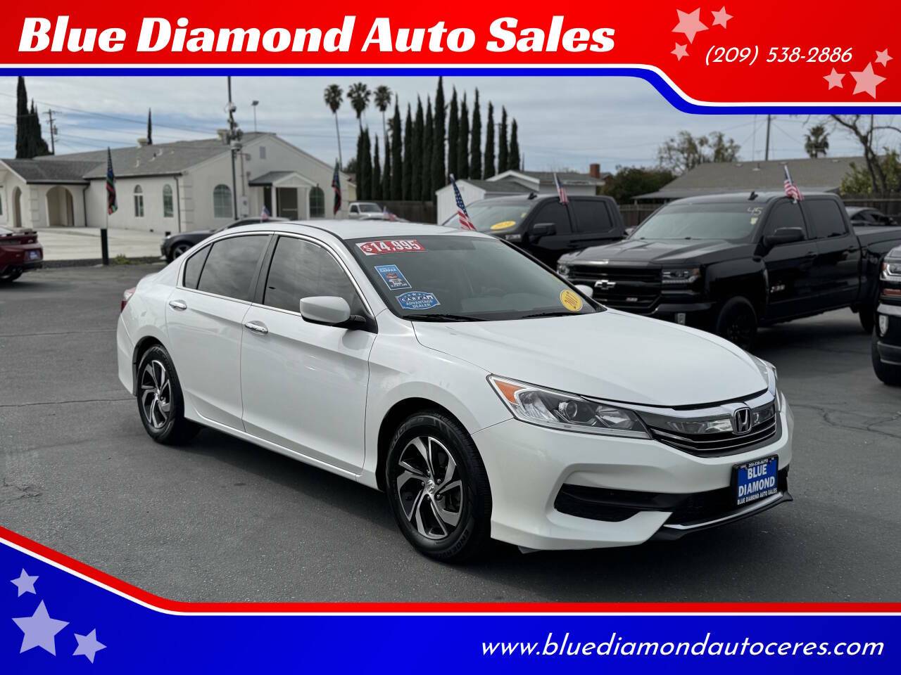 2017 Honda Accord LX — Sedan — 133,622 mi — Ceres, CA