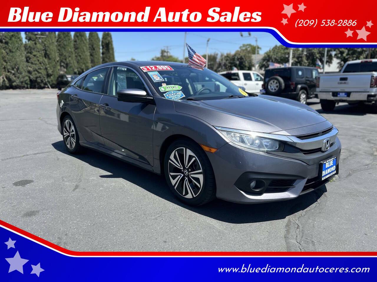 2016 Honda Civic EX-T — Sedan — 142,882 mi — Ceres, CA